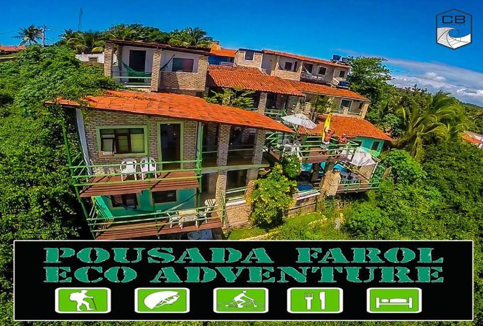 Pousada Farol Eco Adventure Baía Formosa Exterior foto